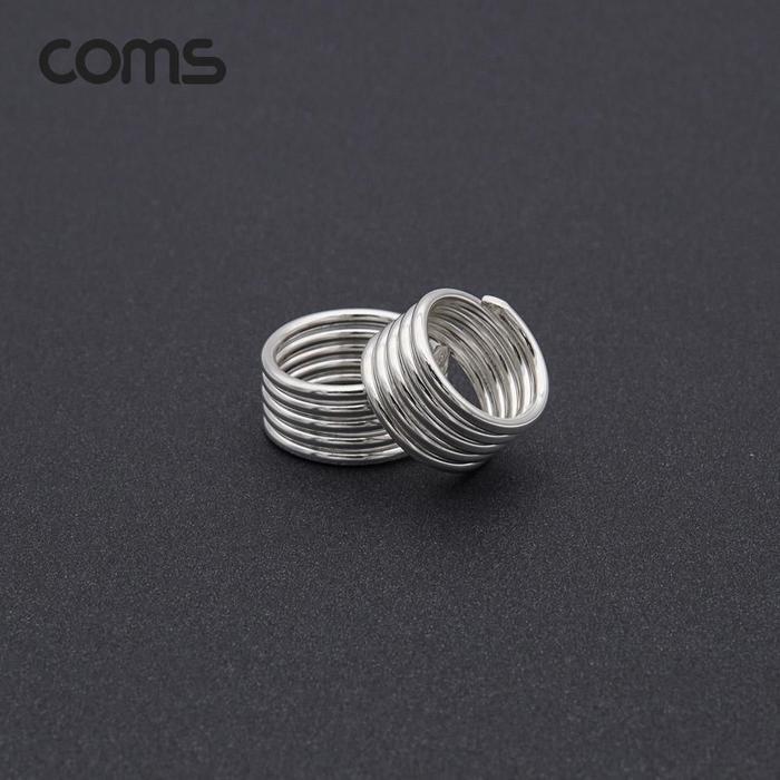 [ProSeller] Healing Silver Ring 5 Ring Women's x1 Includes Gauge (13173469A)