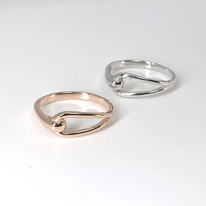 Silver SimpleLine Belt Ring (13173474A)