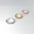 Proseller Silver Floral Crown Ring 13173479A