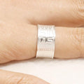 Proseller Bad Luck Averting Premium Silver Buddhist Ring (13173516A)
