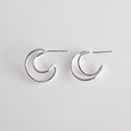ProSeller Silver925 Cross Ring Earrings (13173662A)