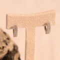 Premium Silver Line Earrings (Plated) (国内制造) 13173685A