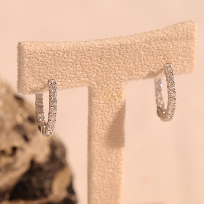 Silver Earrings (Plated) (Korea Made) 13173688A