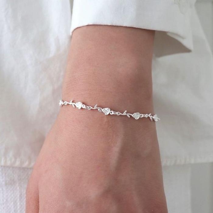 Silver925 Rose bracelet (13173900A)