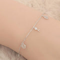 Rose Silver Bracelet (17cm+3cm) (13173931A)