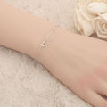 Proseller (Made in Korea) Culti Silver Bracelet (17cm+3cm) (13173932A)