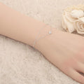 Proseller (Made in Korea) Flower Silver Bracelet (17cm+3cm) (13173933A)