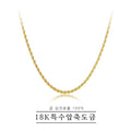 18k Special Coated Women's Necklace with Toggle Clasp (13173945A)