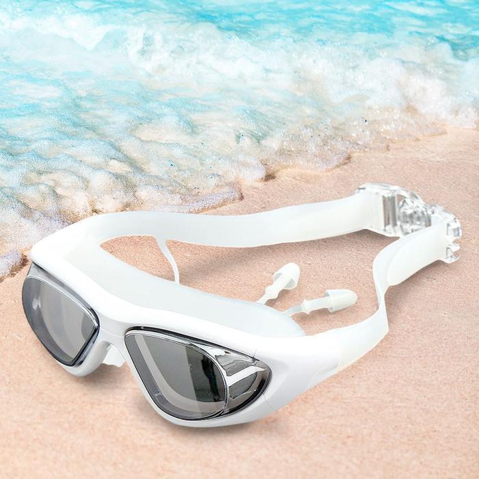 Anti-fog white earphones一体水耕眼镜宽视野 (17234686A)
