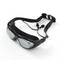 HWA Black Multi-Coating Swimming Goggles Ear Plugs Set (17234743A)