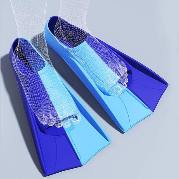 Proseller Training Orifin Shortfin Swim Snorkel Silicone Aquashoes S (17234747A)