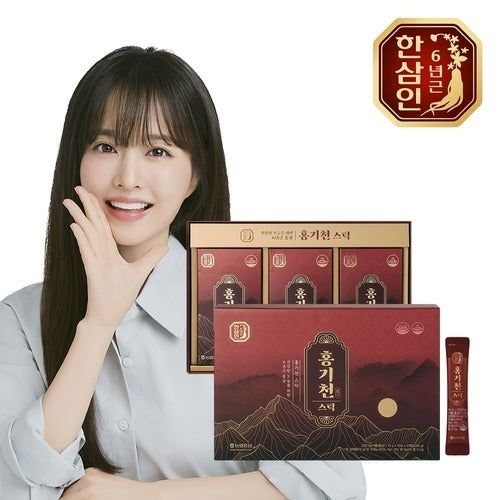 Hansamin] Nonghyup Red Ginseng Hansamin Honggicheon 6-Year-Old Ginsenoside Stick 10ml 30 Packs 1 Pac