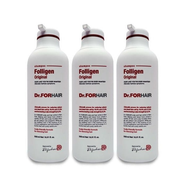 KATYALPHASHOPPING DoctorForHair PolyGen Original HairLossRelief FloralFresh 500ml x3