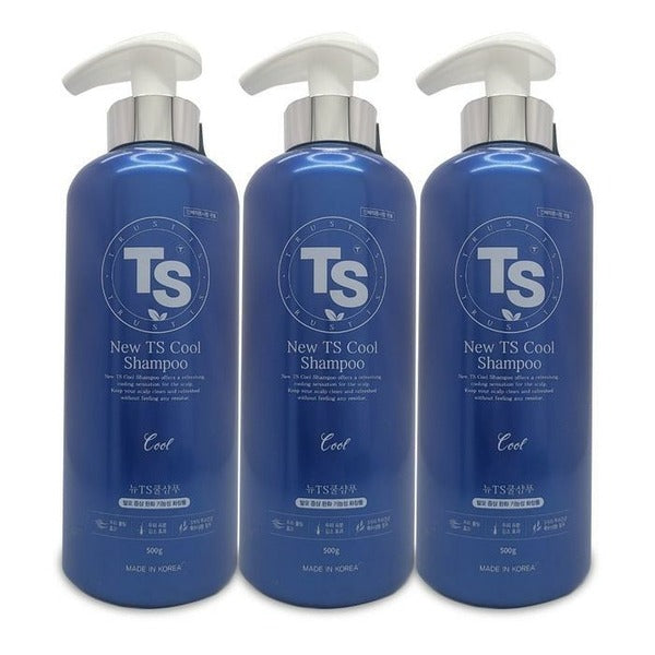 KT Alpha Shopping TS Cool Shampoo 500g New Cooling Shampoo Hair Loss Relief 3 Ss