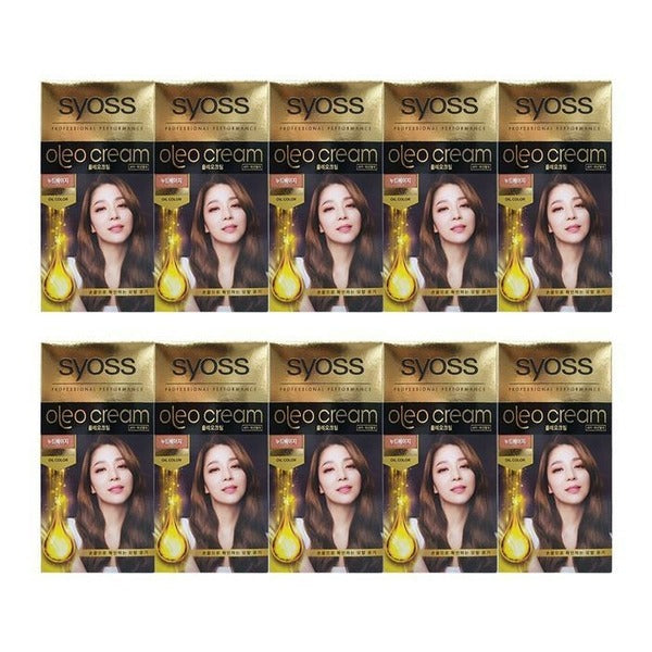 KatyAlphaShopping Cyios Oléo Gold Label New Hair Cover Dyeing Solution [Nude Beige - 2B] 10 pcs Ss
