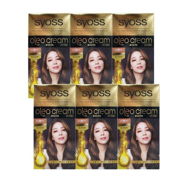 KATYALPHASHOPPING SIOS OLIEO GOLD LABEL NEWROOTCOVER DYE [NUDE BEIGE - 2B] 6PC S