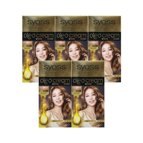 KATYALPHA Shopping App Oreo Gold Label New Hair Cover Dye (Crystal Beige 1-B) Original 5 Pieces Ss