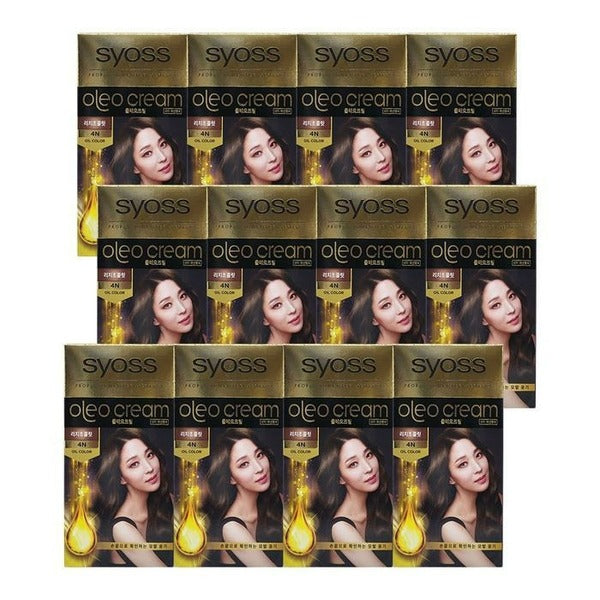 KatyAlphaShopping Sios Osio Gold Label New Teeth Cover Dye [4N Rich Chocolate] 12pc SS