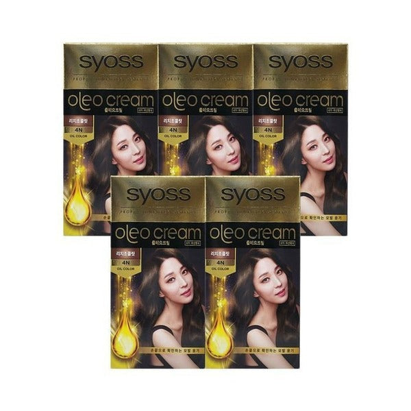 KATYALPHA Shopping iOS Oreos Gold Label New Hair Cover Dyeing Agent [4N Rich Chocolate] 5 pieces SS