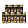KatieAlphashop Siyoos Oleo Gold Label New Teeth Cover Hair Dye [3B-GlossyBase] 7PC Ss