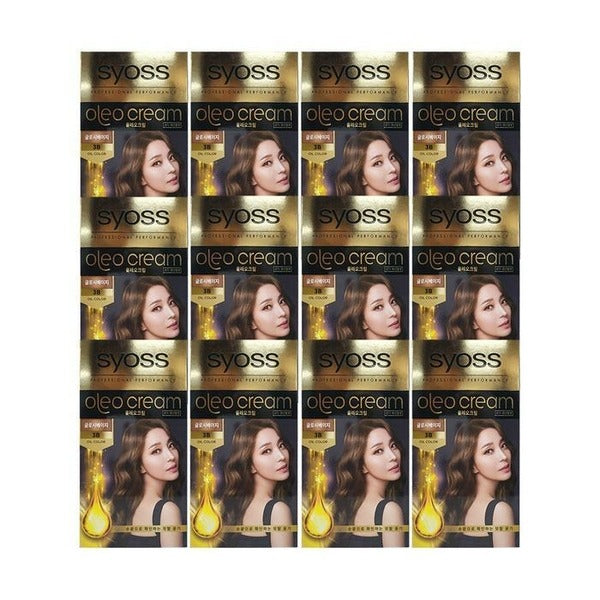 KtAlphaShopping Cyios Oleo Gold Label New Hair Cover Dye [3B-GlossyBas] 12 pieces Ss