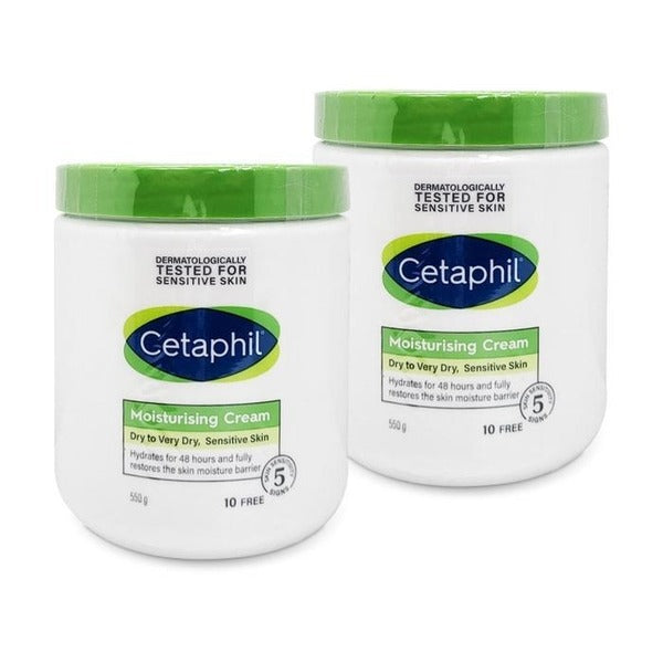 KatieAlphaShopping Etifil Moisturizing Cream Unscented 550g Large Capacity 2 Packages SS