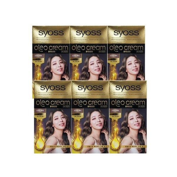 KatyAlphashop Cyios Oreo Gold Label New Hair Cover Dye [2A SoftAsh] 6 pieces Ss