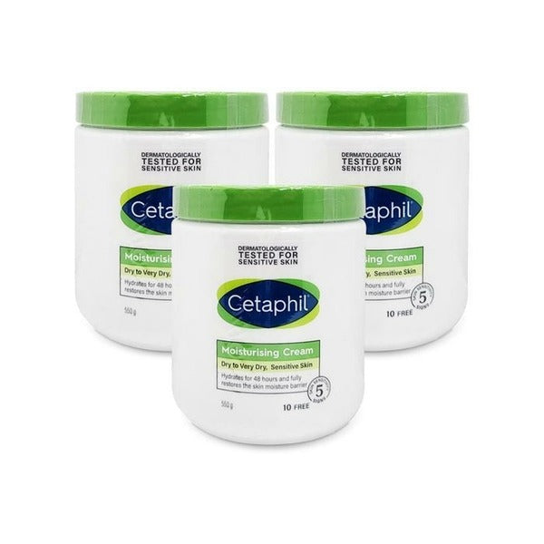 KatieAlphaShop Sthalia Moisturizing Cream Unflavored 550g Large容量3罐