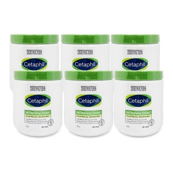 KativAlphaShopping Thetaphil Moisturizing Cream Unscented 550g Large容量 6罐 SS