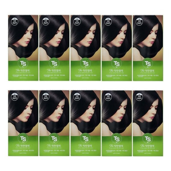 KATYALPHASHOPPING TS Kind Color 120g No.5 Natural Black 10 Pieces S