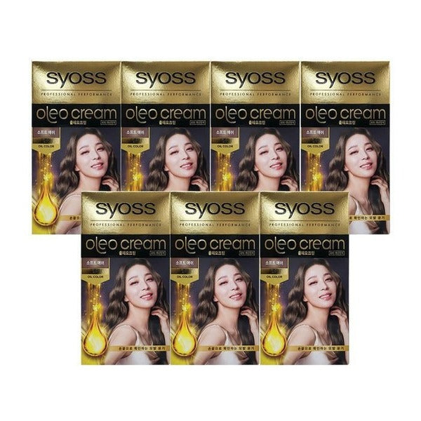 KtAlphasshopping Cyios Oleo Gold Label New Hair Cover Dye [2A Soft Ash] 7pcs