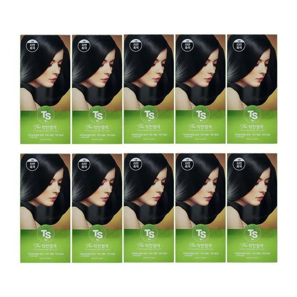 KATYALPHA SHOPPING TS Kind Color 120g 3rd Natural Black 10 Pieces S