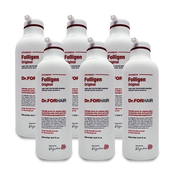 KATY ALPHASHOPPING DR.FORHAIR POLIGEN ORIGINAL THICKENING FLORAL FRESH SCENT 500ml x6