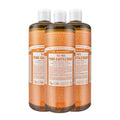KATYALPHA SHOPPING Dr.Bronner's Tea Tree Pure Castile Soap Cedarwood 950ml All-In-One Body Wash x3