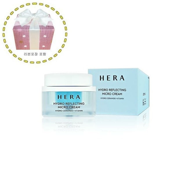 K T Alpha Shopping Hera Hydro Reflecting Micro Cream 50ml Gel Type Hydrating Glow Includes ribbon pa