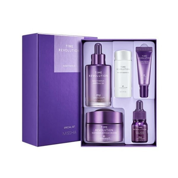 KatyAlphaShopping Missha Missha Time Revolution Night Repair 2-Set