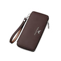 KatyAlphaShop Men's Casual Accessories Gift Natural Leather Simple Wallet