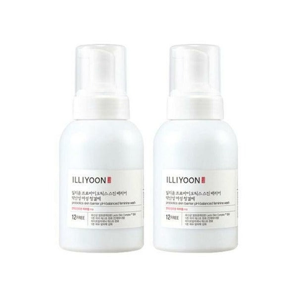 KatyAlphaShop Iliryun Probiotics Skin Barrier Acidic Female Cleanser 300ml x 2
