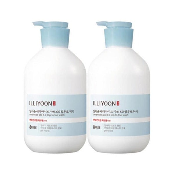 KTR Shopping Illiyoon Ceramide Ato 6.0 Top-to-Toe Wash 1L X 2EA