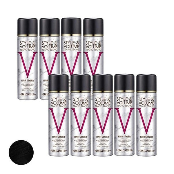 Katy Alpha Shopping Dermaclease Style&Volume Zzangzzang Black 120ml x9