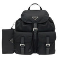 Double U Shopping Prada Saffiano Nylon Triangular Logo Women's Backpack 1BZ811 RV44 F000224177464716