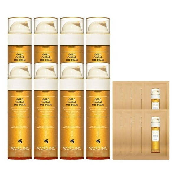 KATYALPHASHOPPING MaxClinic Oil Foam Cleanser Gold Caviar Large 110g 8+8 Samples