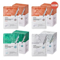 KatieAlphaShop AHC Pure Face Mask 100pcs Set Peeling 50+, Calming 25+, Brightening 25