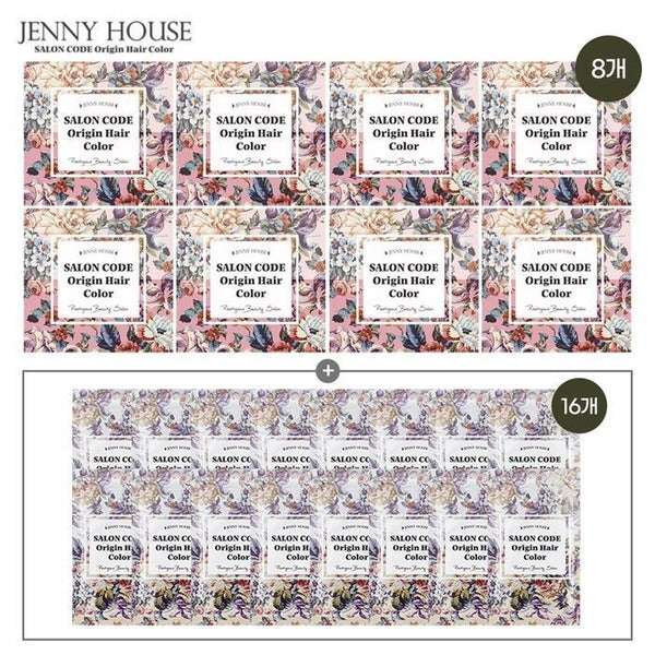 KATYALPHA SHOPPING GENI HOUSE ORIGIN HAIR COLOR NEW ROOT COVERAGE DYE 8+BRTMTMENT 16 SET