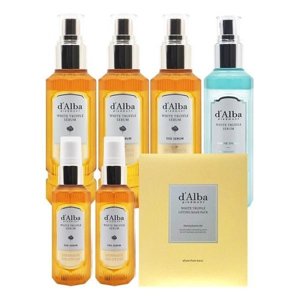 Ktalpha Shopping 49852046-Dalba Season 6 EXO Mist Serum 160ml 3 pcs+Marine 160ml+60ml 2 pcs+Mask Pac