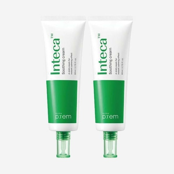 KatyAlphashopping Elluemam MakePurm Inteka Sooding Cream 80ml x2