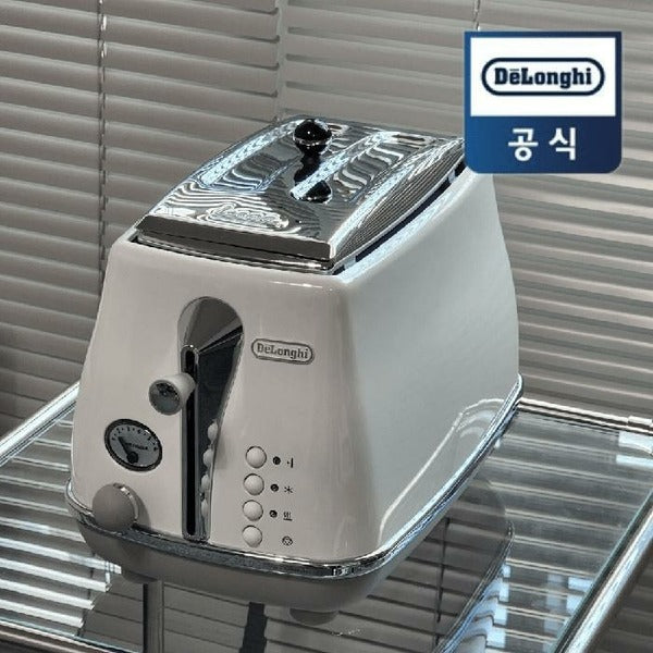 Katy Alpha Shopping Dongji Icona Capital Toast CTOC2003 White toaster /AWS