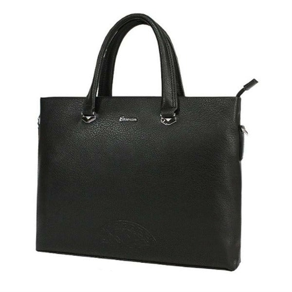 KT Alpha Shopping Riley Rly Office Commute Crossbody Bag Black Luxury Briefcase