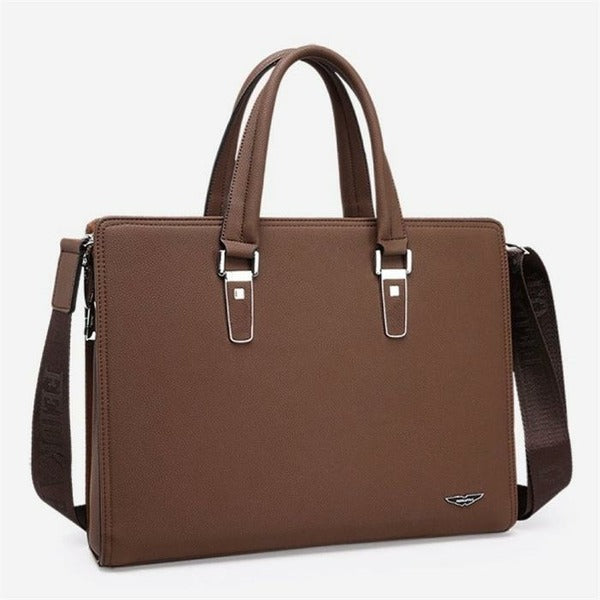 KATYALPHA SHOPPING [Riley] KCM04-YNBG005 Men's Leather Briefcase Executive Bag