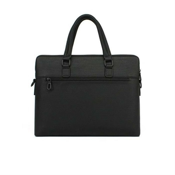 Raily Rly Men's Basic Minimal Slip Briefcase Crossbody Bag for Office